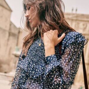 Sezane Miro Blouse Size 34
